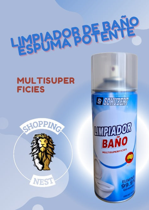 LIMPIADOR DE BAÑO ESPUMA POTENTE - SCHUBERT